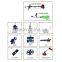 Chinese 2-stroke 43cc Petrol Brush Cutter, Gasoline Grass Trimmer with Nylon Cutter and 3T Blade