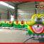 Attractive fun fair rides caterpillar roller coaster,roller coaster supplier for sale