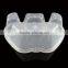 high quality plastic take-away food container with lid 1000ml apple -shape