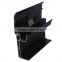 6063 t5 Industrial anodized extruded aluminum profiles from China factory