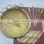 12cm healthy bamboo made disposable mini fruit fork