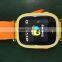 Wholesale 1.22 inch baby smart watch antilost watch, q100 GPS tracker vibrating alert function for kids with wifi