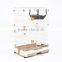 PawHut Brown Multi-level Pet Cage