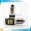 White BA9S 7014 10SMD LED Interior Lighting Auto Car Side Marker Light DC 12V