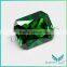 Free Sample Hot sale Gemstone Wholesale Octagon Cut Cubic Zirconia,Synthetic Emerald Green Gemstone