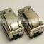 Coated Category 6A ETL Certified RJ45 UTP Modular Keystone Jack