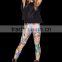 Fashion 2016 Sexy Designer Fitness Legging Women Popcorn Digital Printed Leggins Female Food