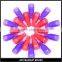 10 Pieces Acrylic Nail Art Soak Off Clip Cap UV Gel Polish Remover Soaker Nail Tool with Box Package