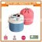 round cotton cosmetic bag with large capacity
