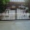 metal Security Gate/ galvanized powder coated steel farm fence gate