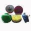 Drill Powered Spinning Detailing Nylon Scrub Brush Quick Change Shaft