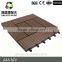 Outdoor composite decking floor tile for outdoor,washing room,Balcony/NEW WPC DIY tiles/wood-plastic composite material