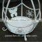 POWERLON Shabby Chic style wrought iron umbrella holder vintage outdoor furniture