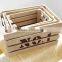 Wholesale Wood Box Fruit Crate Wooden Vegetable Crates