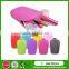 New design Fashion wholsale colorful silicone card holder wallet