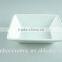 White Ceramic Casserole Dish With Lid, Small White Baking Dish Rectangular Shaped Serving Dishes