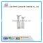 Clear Threaded Glass Oil Vinegar Bottle and Airtight Bird Cork Stopper
