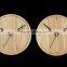 wooden simple digital wall clock
