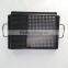 Non-stick iron square Grill bbq basket