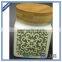 Square shape ceramic storage jar ceramic cookie jar