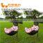 China EVENSUN Manufacturer Outdoor Furniture Wicker Garden Kid's Patio Swing Chair