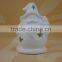 High white porcelain christmas decoration with LED light for wholesale