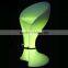 new style night club glowing furniture led illuminated bar stool parts