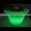 Mini rechargeable battery Outdoor LED Flower Pots Wholesale