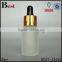 30ml frosted essential oil glass bottle dropper personal care empty glass bottle for oil cosmetic packaging wholesale