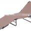 Tan Beach Cot Lounge Chair