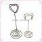 Business gift sweet heart shaped metal memo clips