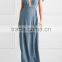 Sexy New Style Floor-sweeping Chiffon Nighty Maxi Dress Long Evening Party Wedding Dresses 2016 HSD5862