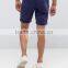 High Quality Cheapest New Design Custom Zip Fly Turn-up Hem 98% Cotton 2% Elastane Stretch Denim Men's Navy Casual Summer Shorts