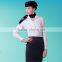 White Shirt And Black Skirts For Eastern Airlines Flight Attendant Uniforms
