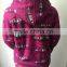 OEM Service Winter Fleece Children Cartoon Hoodies Coat