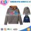 Boys Fleece Hoodie Custom Printed Logo Pullover Sweatshirts Jacket Classic Kangaroo Pocket Tracksuit Kids Wholesale Hoodies