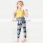 S17551A Wholesale Children Boutique Clothes Baby Girls Summer Fashion Clothing Sets