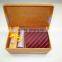 Bright color paper box, necktie,cufflinks and hanky gift packaging sets