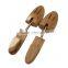 Hot selling on Amazon aromatic red cedar wood type wooden shoe tree shoe strether with thicker front part