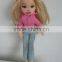 toy factory direct sale 25cm cute plush doll with dress