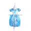 Hight Quality Girl light Elsa Costume Dress Anna costumes