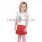 Fashion toddler islamic clothes muti-color summer shorts girls ruffle shorts