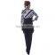 Ladies Suit Fabric Free Size and Color Ladies Western Pant Suit Sets Zipper