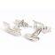 fashion metal airplane transportation cufflinks jewelry for men
