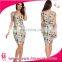 Hot Sale New Style Sleeveless Slim Ladies Ribbed Bodycon Midi Dress