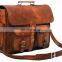 Indian Handmade Real goat Leather Men's Cross body bag Leather office sling bag Wholesale 2016