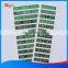 Decorative chrome nickel electroform sticker