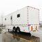 China Factory Twist Lock Gooseneck Low Platform Semi Trailer 40 Ton Low Bed Semi Trailer