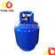 Zimbabwe market 3kg 5kg empty camping lpg gas cylinder