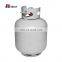 Portable 2kg lpg propane gas cylinder filling prices